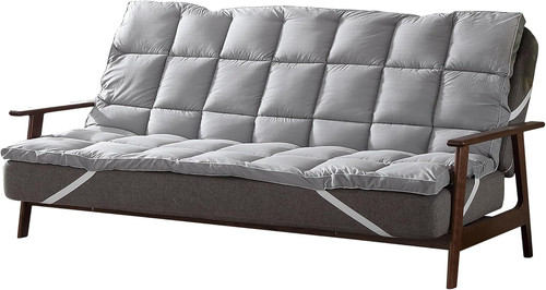 Grey futon mattress - grey, toppers