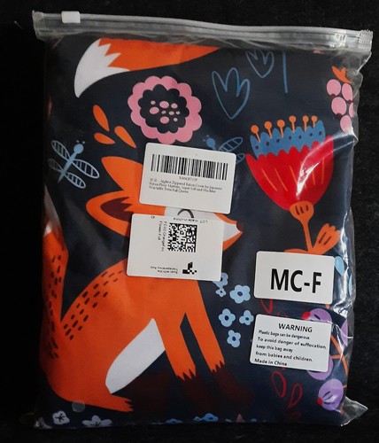 Foxes and flowers futon - foxes,