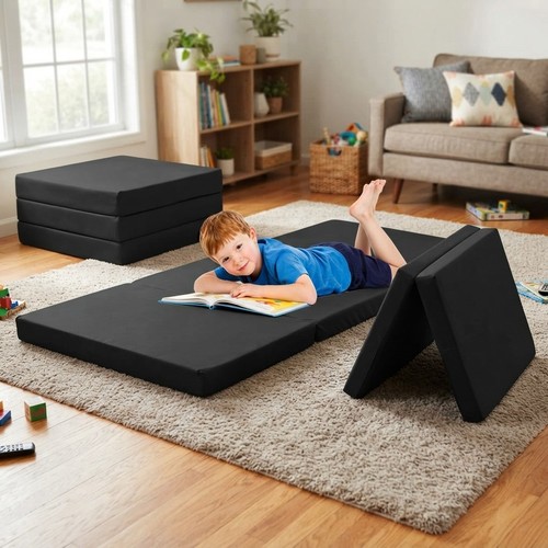 Portable tri fold bed - portable, chair