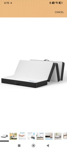 Folding mattress tri - folding, tri-fold