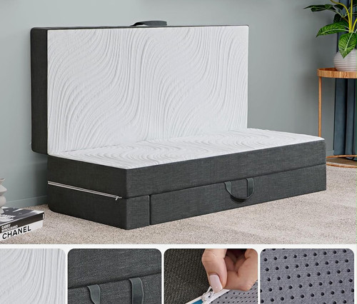 Twirest single tri fold - tri-fold, futon